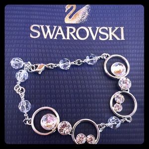 Silver Swarovski bracelet